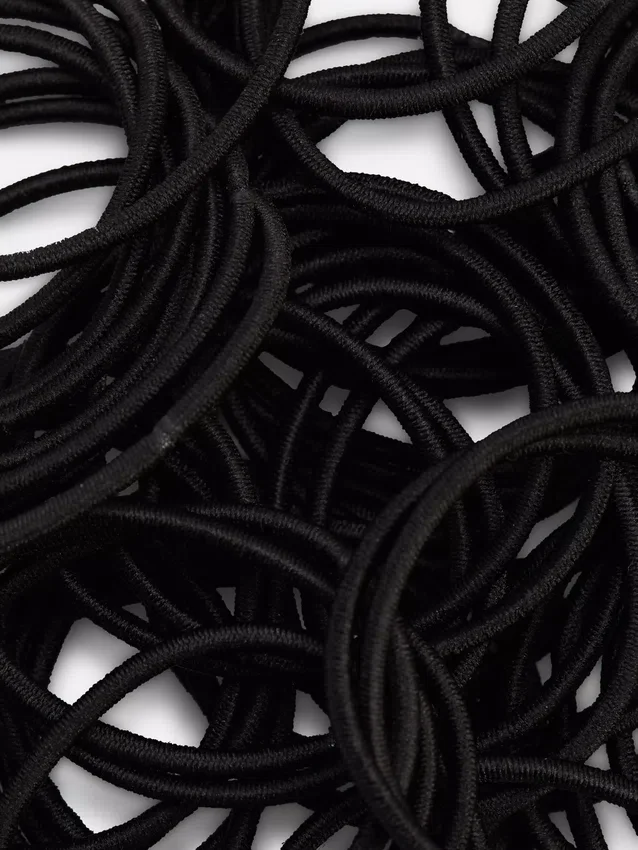 60-pack thick elastic hair bands