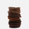 60-pack thick elastic hair ties