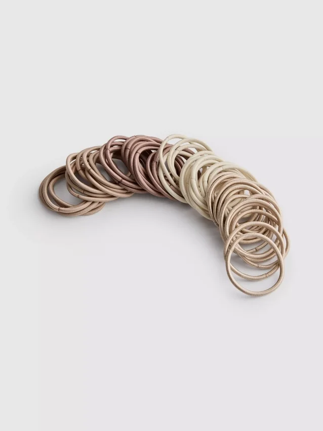 60pk thick hair bands