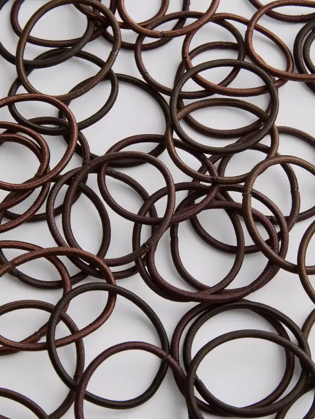 60pk thick hair bands