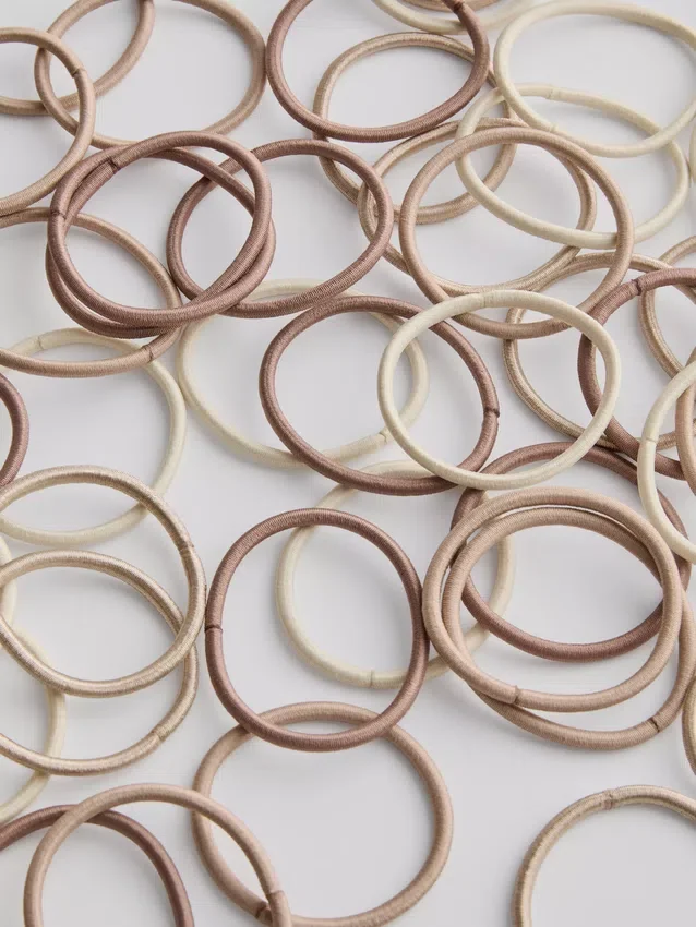60pk thick hair bands