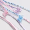 6pk butterfly braid hair clips