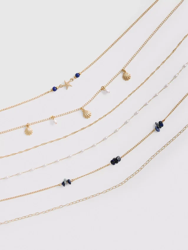 6pk choker chains