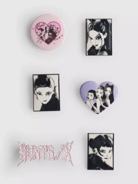 6pk kpop demon hunters badges