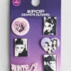 6pk kpop demon hunters badges