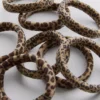6pk leopard print hair bands