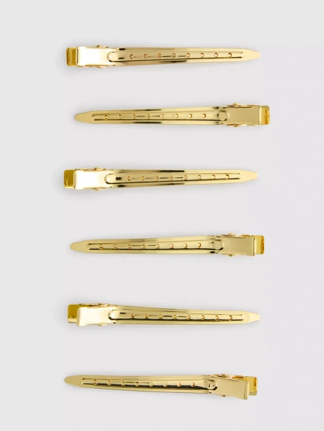 6pk ps... pro metal sectioning hair clips