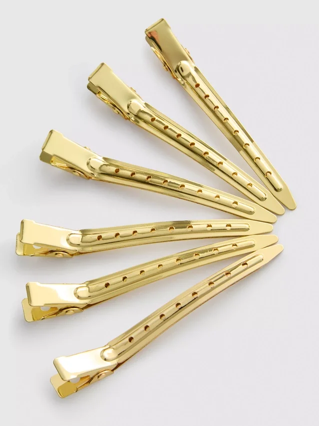 6pk ps... pro metal sectioning hair clips
