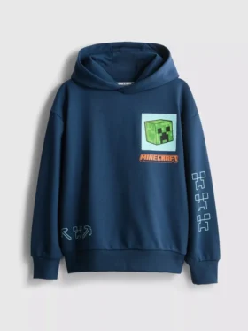 7-15 yrs | minecraft graphic cotton-rich hoodie