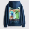 7-15 yrs | minecraft graphic cotton-rich hoodie