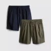 7-15yrs | 2pk drawstring shorts