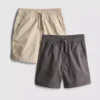 7-15yrs | 2pk drawstring shorts