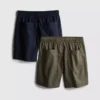 7-15yrs | 2pk drawstring shorts