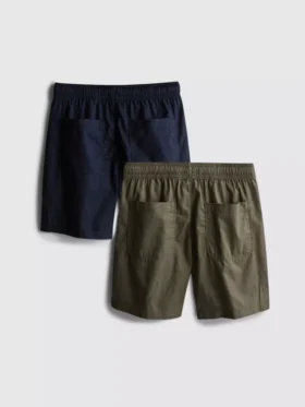 7-15yrs | 2pk drawstring shorts