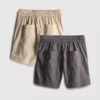 7-15yrs | 2pk drawstring shorts