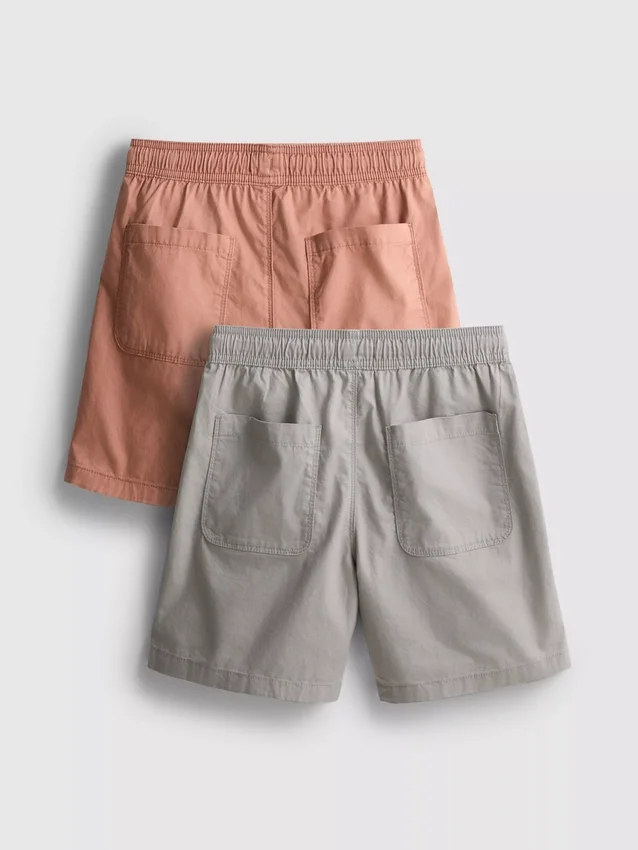 7-15yrs | 2pk drawstring shorts