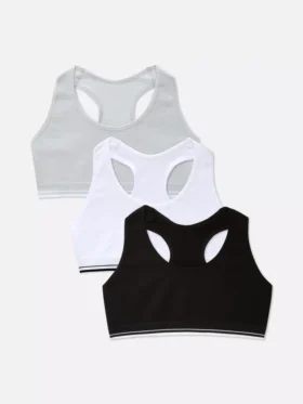 7-15yrs | 3pk racerback cropped tops