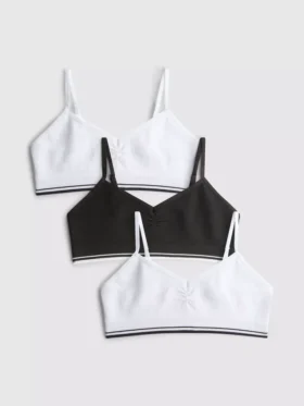 7-15yrs | 3pk ribbed crop tops