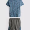 7-15yrs | active t-shirt and shorts set