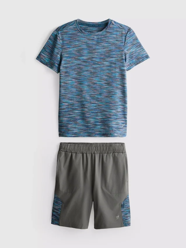7-15yrs | active t-shirt and shorts set
