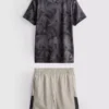 7-15yrs | active t-shirt and shorts set