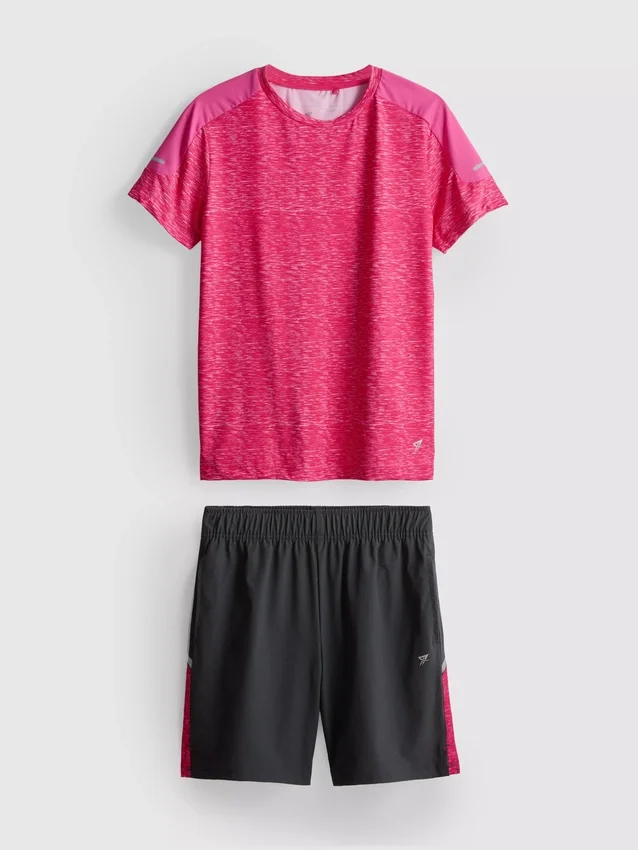 7-15yrs | active t-shirt and shorts set