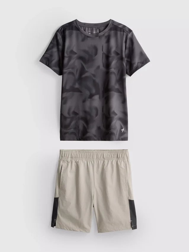 7-15yrs | active t-shirt and shorts set