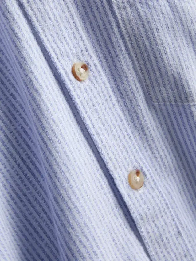 7-15yrs | band collar shirt