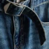 7-15yrs | belted flare jeans