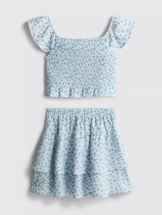7-15yrs | blouse and rara skirt set