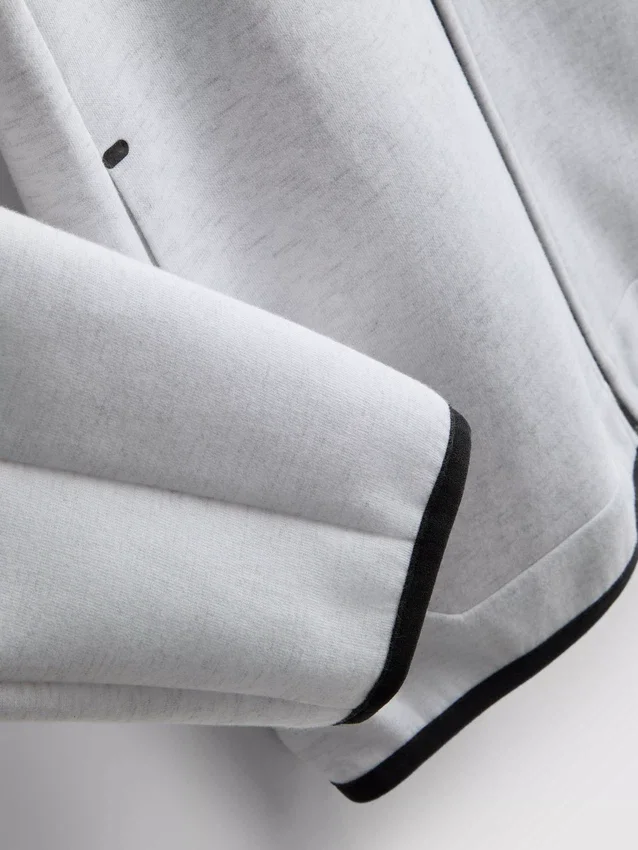 7-15yrs | bonded zip-up hoodie