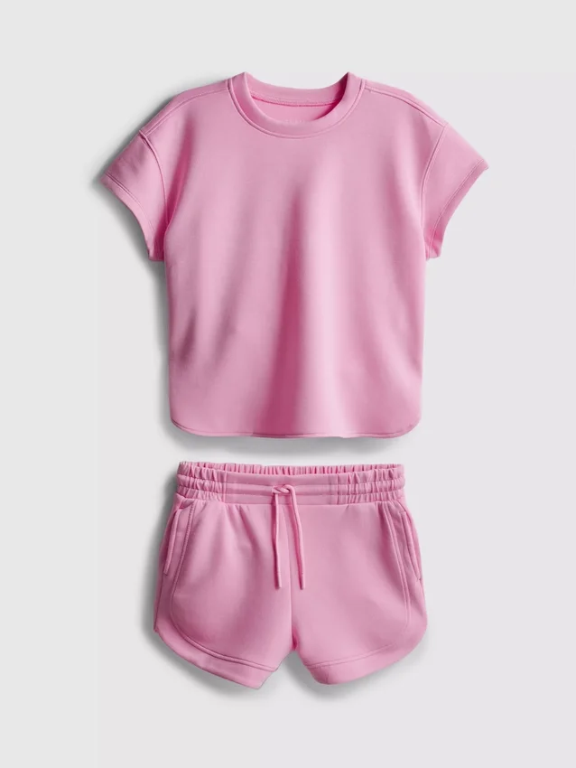 7-15yrs | boxy t-shirt and runner shorts set