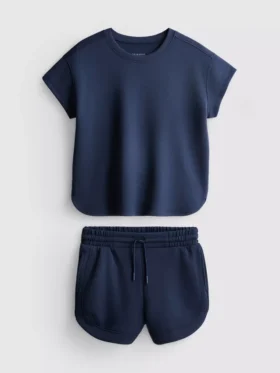 7-15yrs | boxy t-shirt and runner shorts set