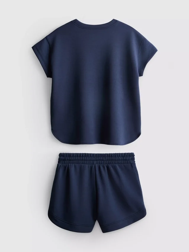 7-15yrs | boxy t-shirt and runner shorts set