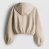 7-15yrs | bubble hem hoodie