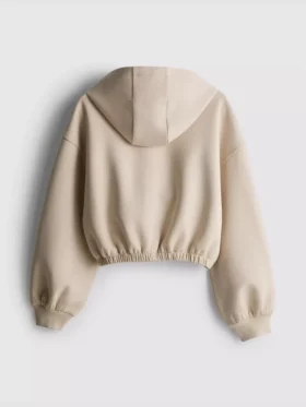 7-15yrs | bubble hem hoodie
