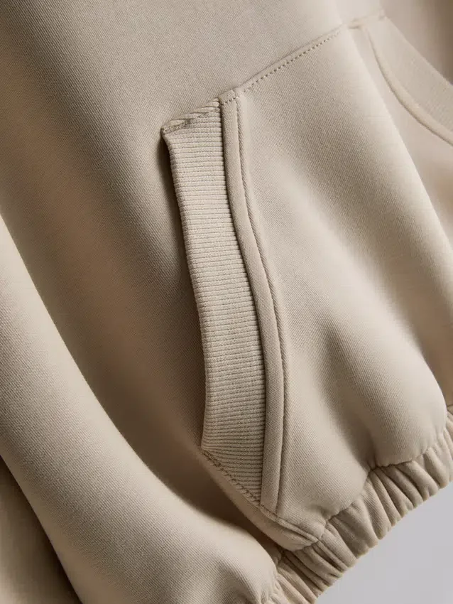 7-15yrs | bubble hem hoodie