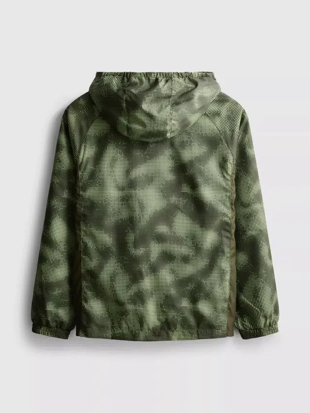 7-15yrs | camouflage print zip-up sports jacket