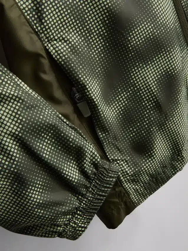 7-15yrs | camouflage print zip-up sports jacket