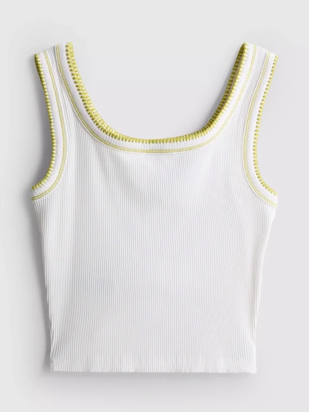7-15yrs | contrast stitch tank