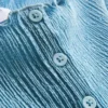 7-15yrs | crinkle textured blouse