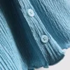 7-15yrs | crinkle textured blouse