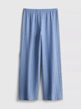 7-15yrs | crinkle textured pants