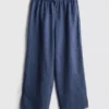 7-15yrs | crinkle textured pants