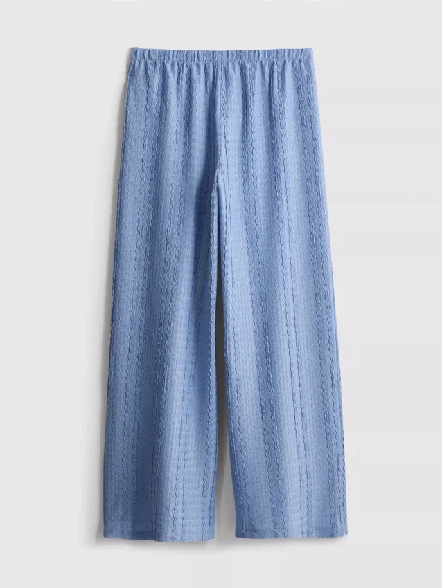 7-15yrs | crinkle textured pants