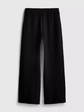 7-15yrs | crinkle textured pants
