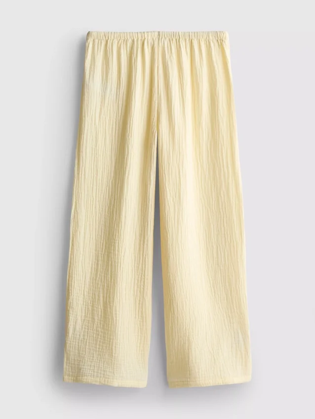 7-15yrs | crinkle textured pants