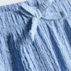 7-15yrs | crinkle tiered shorts