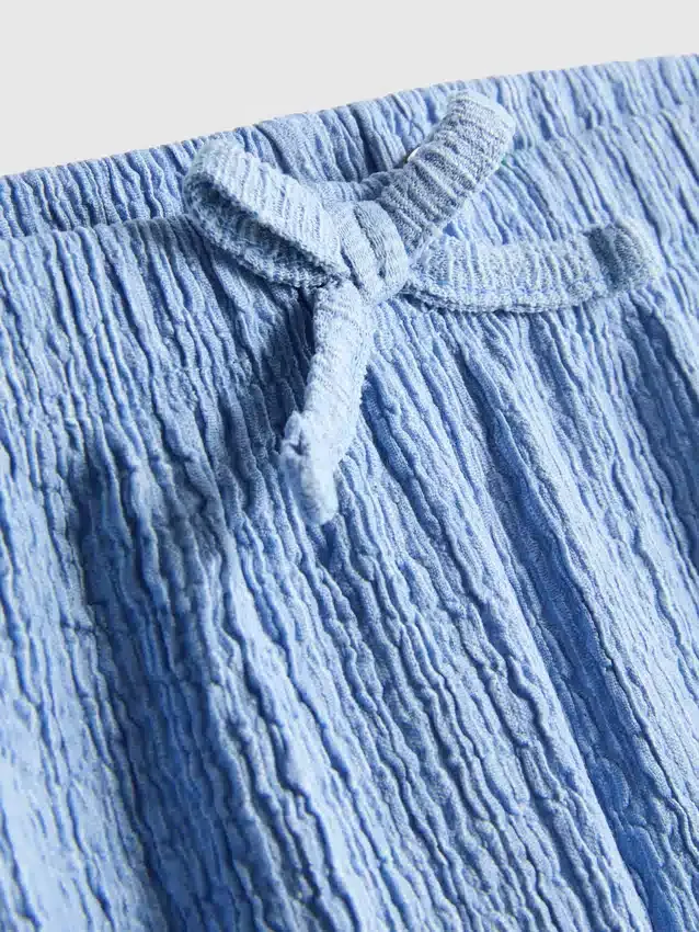 7-15yrs | crinkle tiered shorts