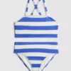 7-15yrs | cross back strap swimsuit